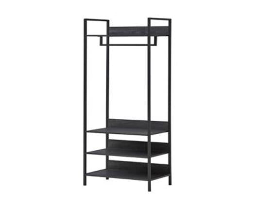 Zahra Open Wardrobe with 4 Shelves