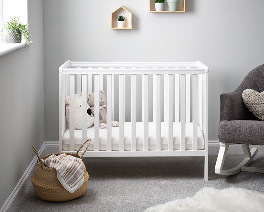 Bantam Space Saver Cot-White
