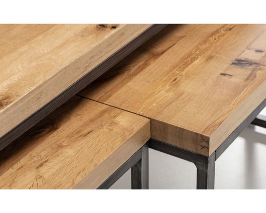 BROOKLYN OAK NESTING COFFEE TABLES