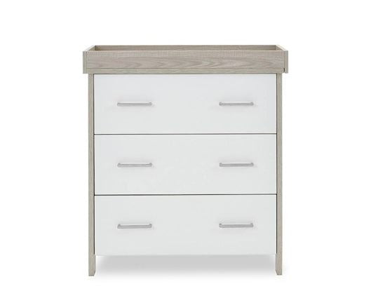 Nika Changing Unit - Grey Wash & White