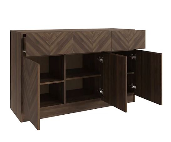 Catania Large Sideboard Royal Walnut