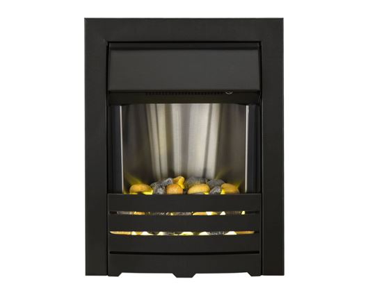 Adam Helios Electric Fire in Black