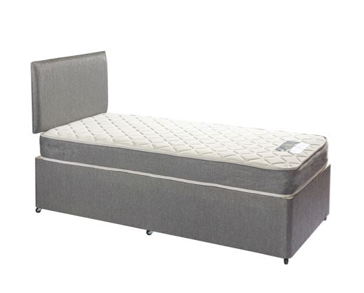 3ft Sandringham Divan and Mattress Set + Headboard