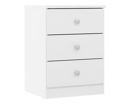 DENVER 2 DOOR WARDROBE BEDROOM SET - WHITE GLOSS