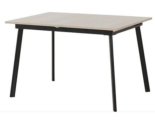 AVERY EXTENDING DINING SET (X4 CHAIRS) - CONCRETE/GREY VELVET