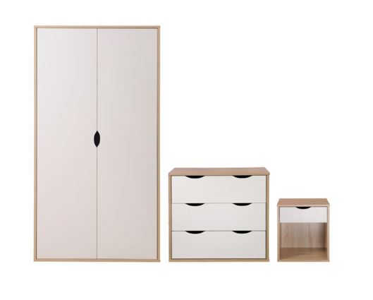 3 Piece Bedroom Set 3 Drawer