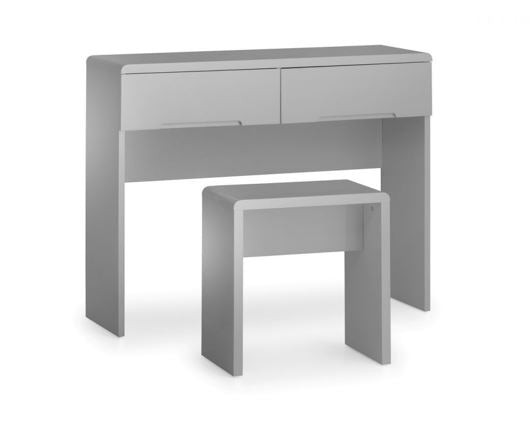 Manhattan Dressing Stool - Grey