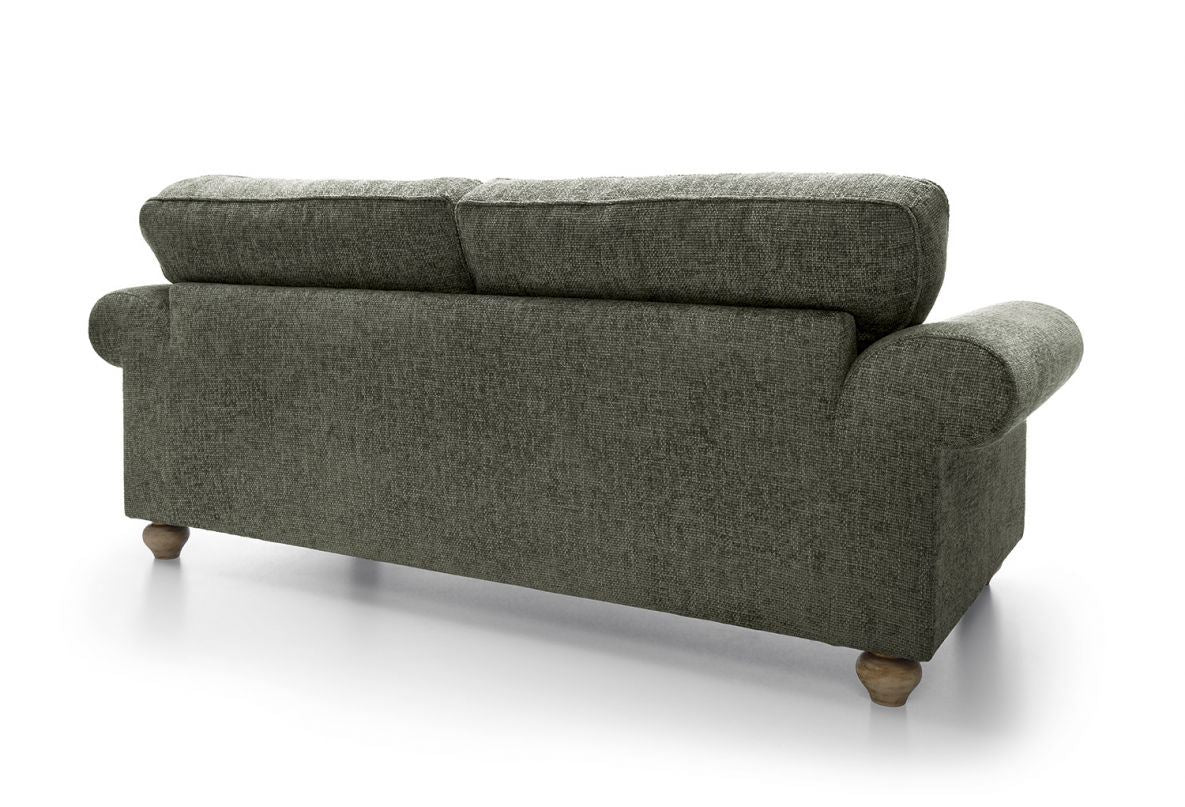 Ingrid 3 Seater - Rifle Green