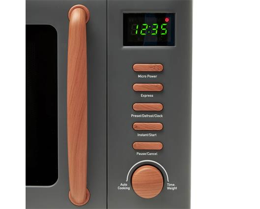 Haden Dorchester Microwave 800w Grey