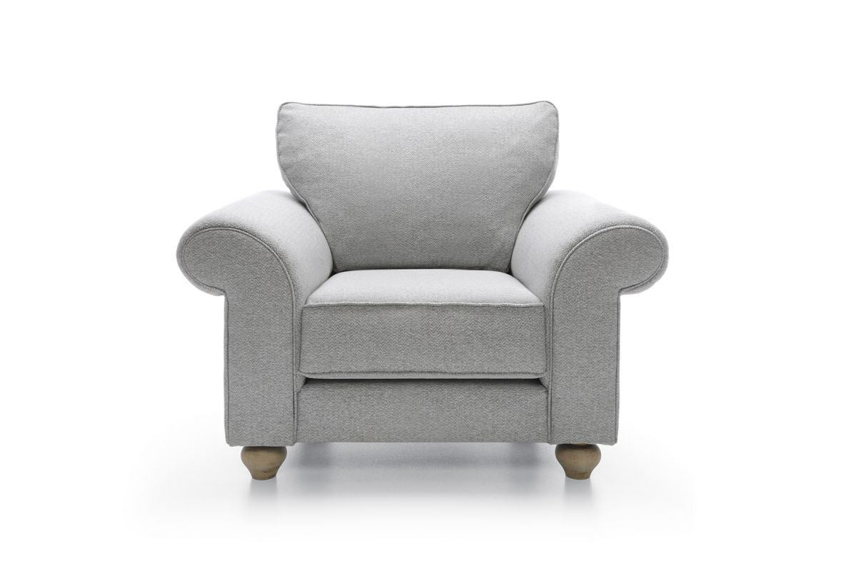 Ingrid Armchair - Light Grey