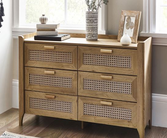 Sydney 6 Drawer Wide Chest