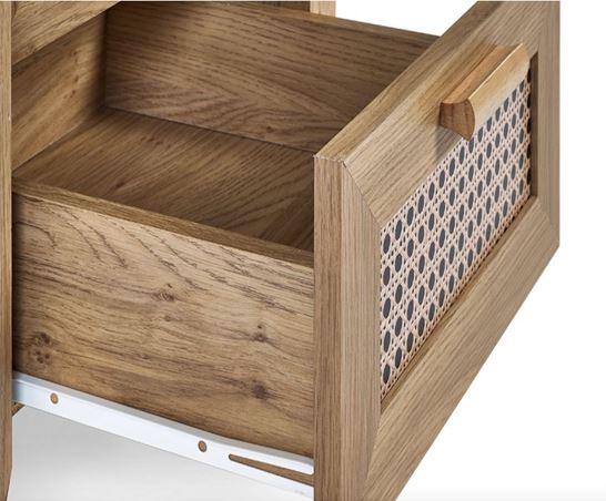 Sydney 2 Drawer Bedside