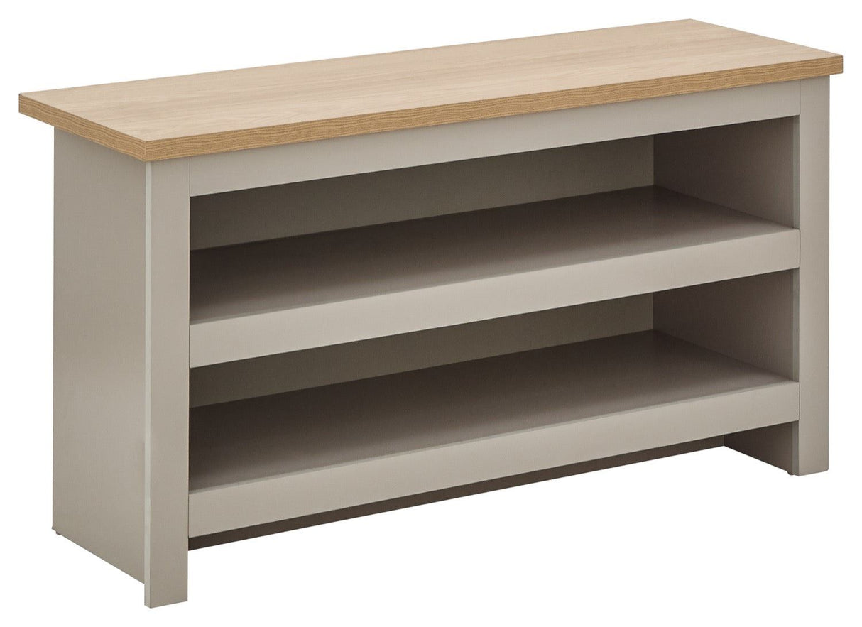 Lancaster simple shoe bench grey
