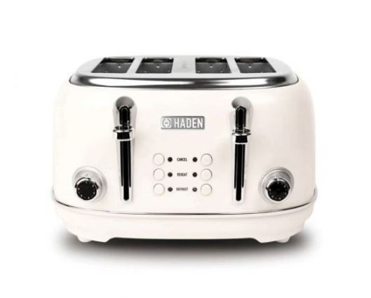 Haden Heritage Ivory 4 Slice Toaster