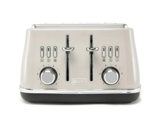 Haden Cotswold 4 Slice Toaster - Putty