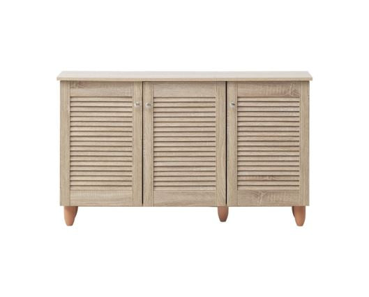 3 Door shoe cabinet