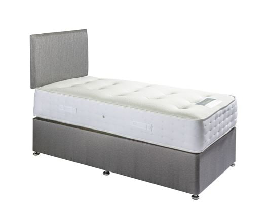 3ft Windsor Divan and Mattress Set + Headboard- Single