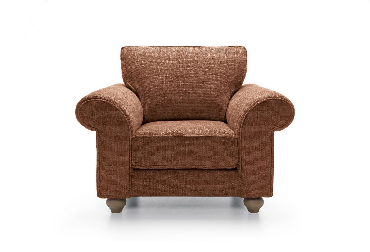 Ingrid Armchair - Burnt Orange