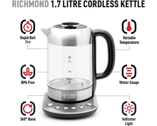 Haden Richmond Variable Temperature Kettle