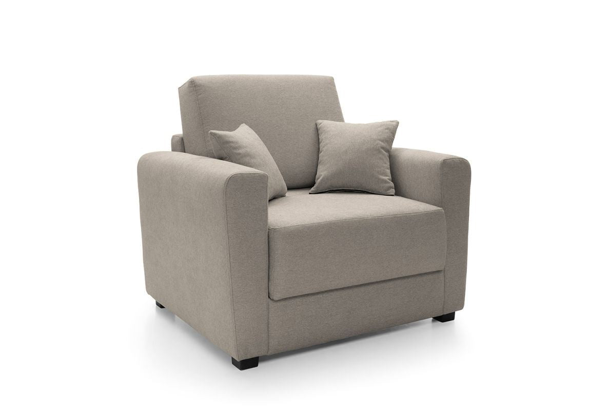 Olly Single Sofa Bed - Sand