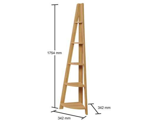 Corner Ladder Bookcase