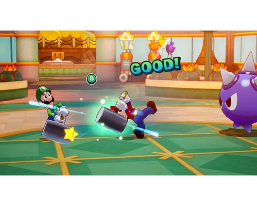 Nintendo Switch 1.1 Neon Console with Mario & Luigi: Brothership