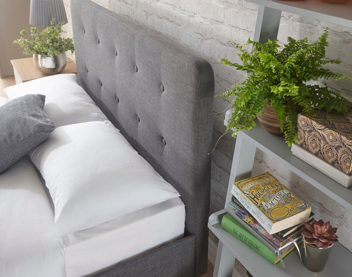 Ashbourne 150cm Bedstead Grey