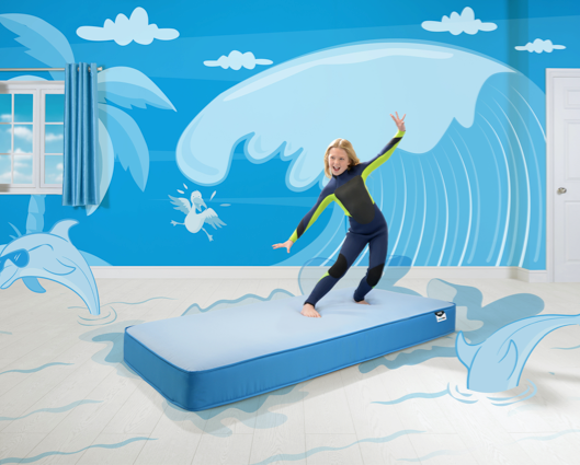 Jay-Be® Simply Kids® Waterproof Anti-Microbial Foam Free Sprung Mattress - Single