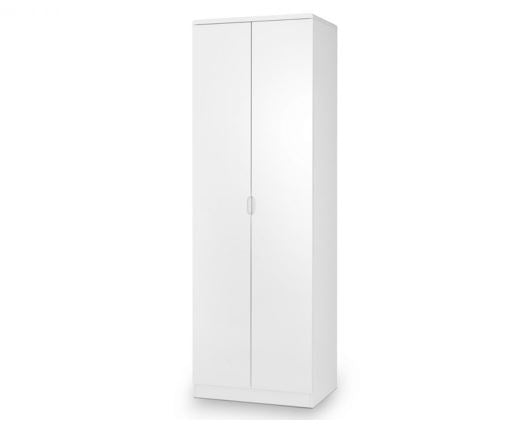 MANHATTAN 2 DOOR WARDROBE - WHITE