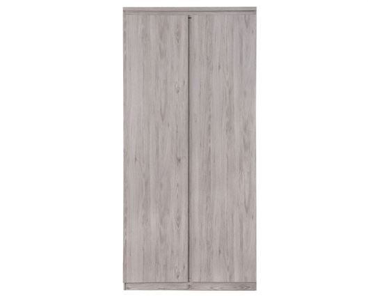 JUPITER 2 DOOR WARDROBE - GREY OAK