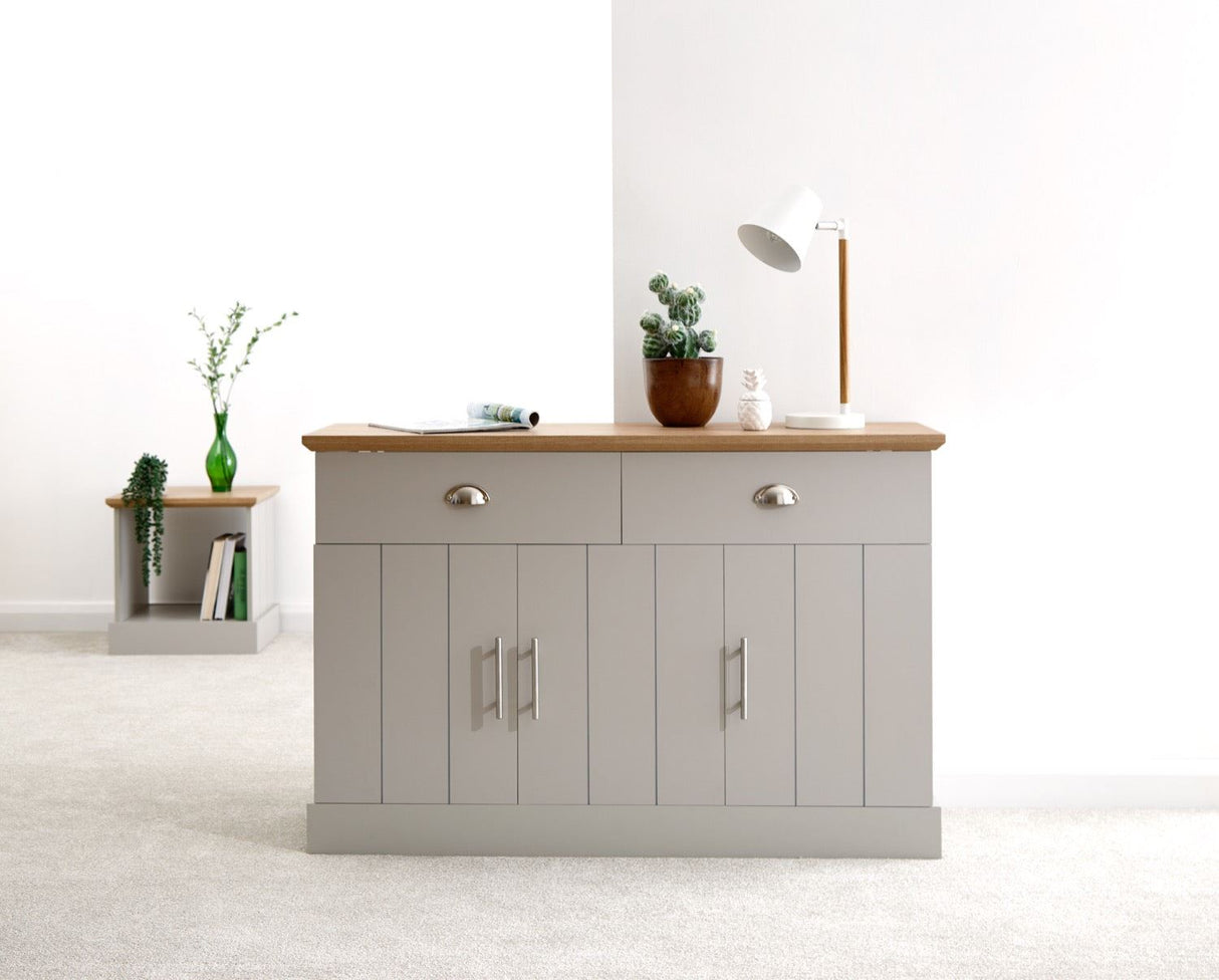 Kendal large sideboard grey