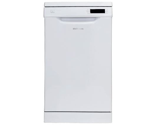 Statesman FD10PWE 10 Place Setting Slimline 45cm Dishwasher White