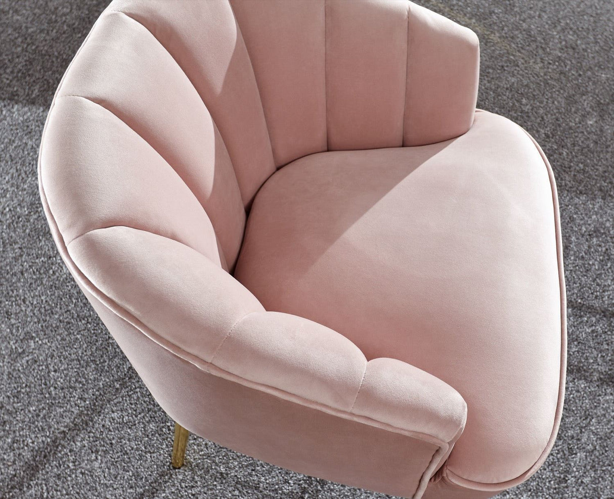Pettine chair blush pink