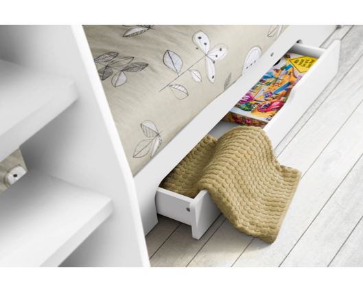 ORION PURE WHITE BUNKBED