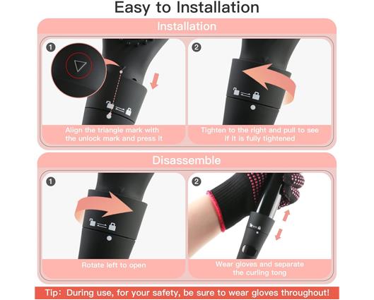 5-in-1 Curling Wand Set