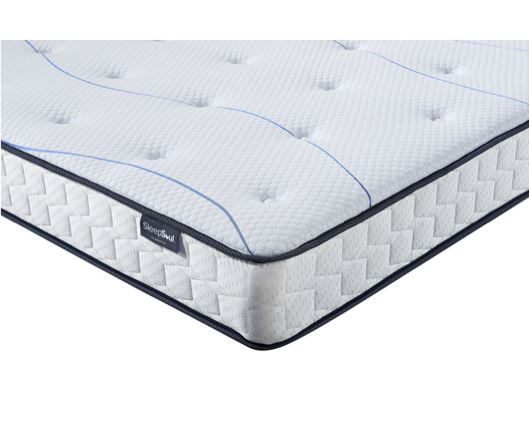 SleepSoul Air Coil-Sprung (21cm Depth) Mattress - Single