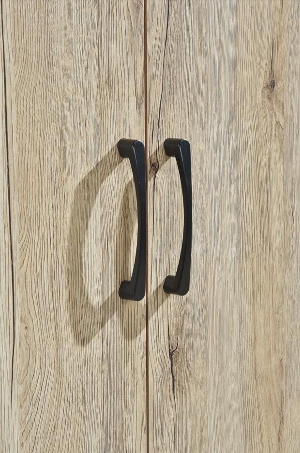 Highbury 2 Door Wardrobe - Sanremo Oak