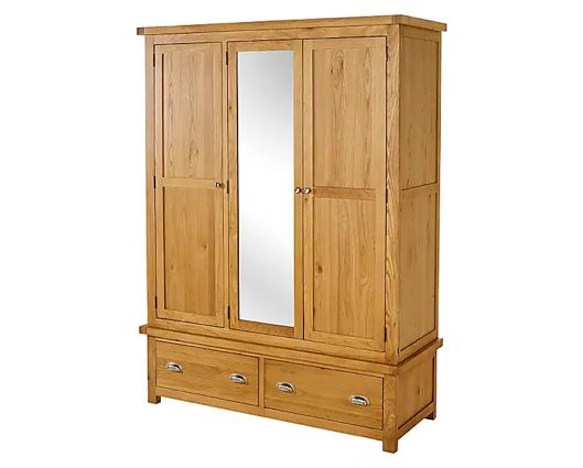 Woburn 3 Door 2 Drawer Wardrobe