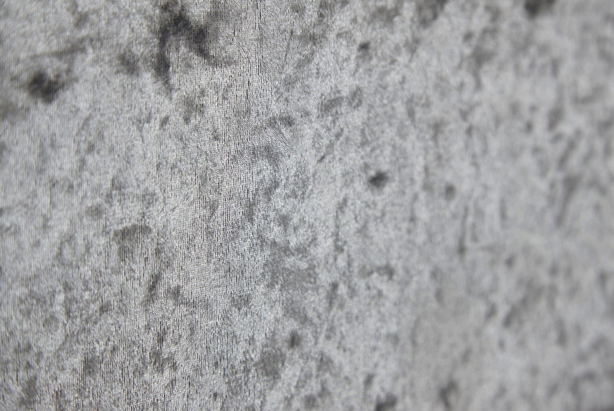 Verona window seat grey crushed velvet