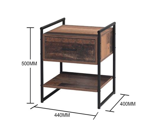 Abbey 3 Piece Bedroom Set 4 Drawers