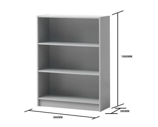 Low Wide Bookcase