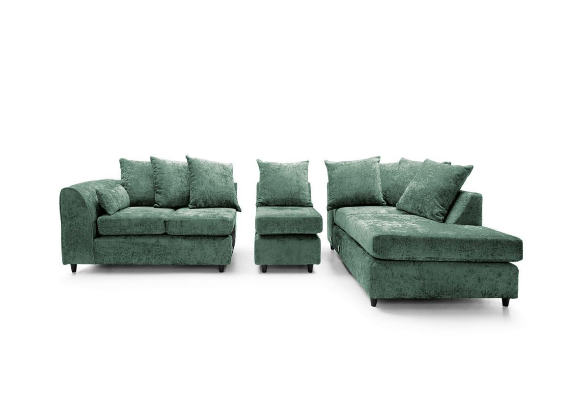 Harriet Right Facing Corner Plus - Rifle Green