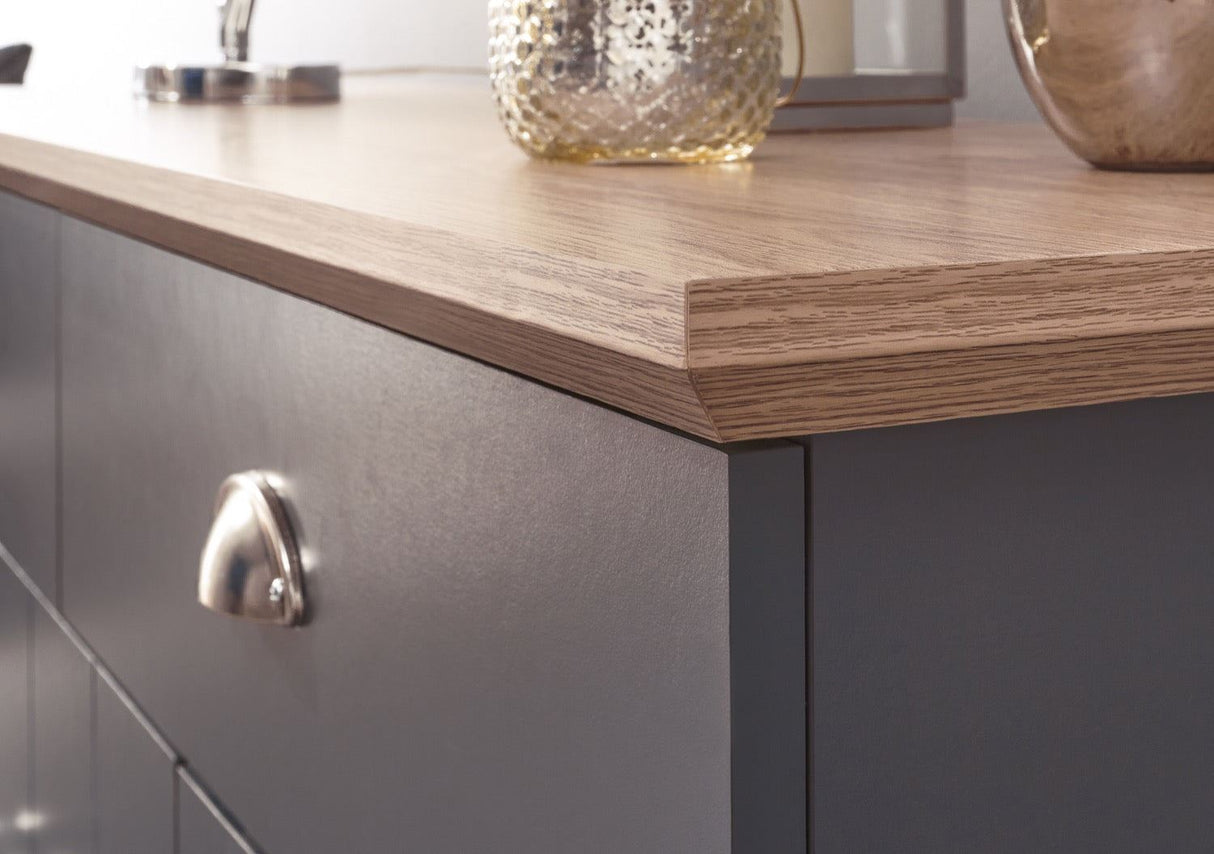 Kendal large sideboard slate blue