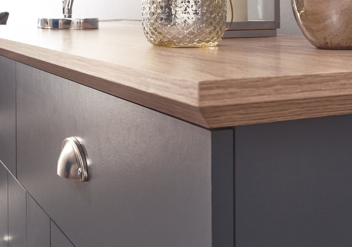 Kendal large sideboard slate blue