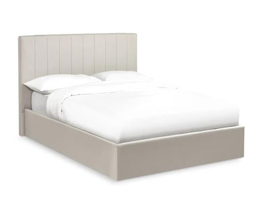 Aylen Ottoman Storage Bed Oatmeal - King