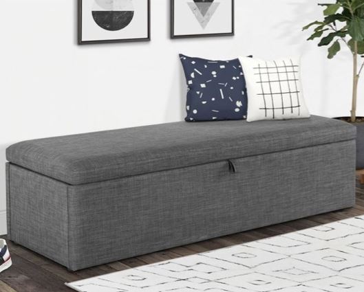 SORRENTO BLANKET BOX SLATE LINEN