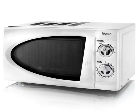 SWAN 800W Manual Microwave