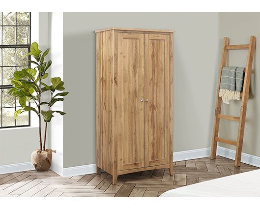 Hampstead 2 Door Wardrobe Oak