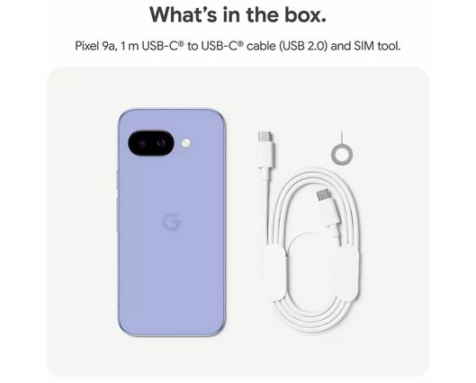 Google Pixel 9a 5G Dual SIM GTF7P Obsidian 128GB, 8GB RAM, (OEM FV)