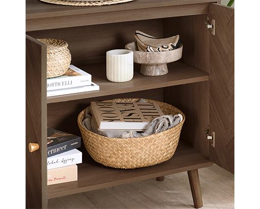 Herringford 2 Door Sideboard - Walnut
